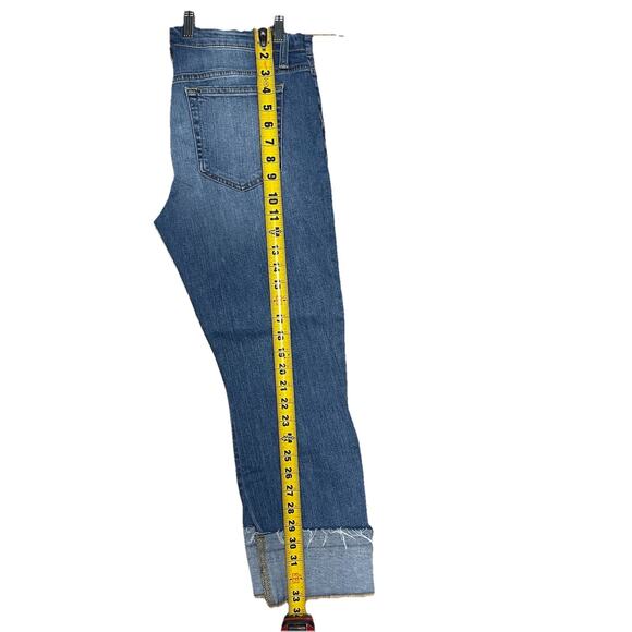 JOE'S Jeans Slim Cuffed Crop Distressed Denim 30 - Picture 7 of 7